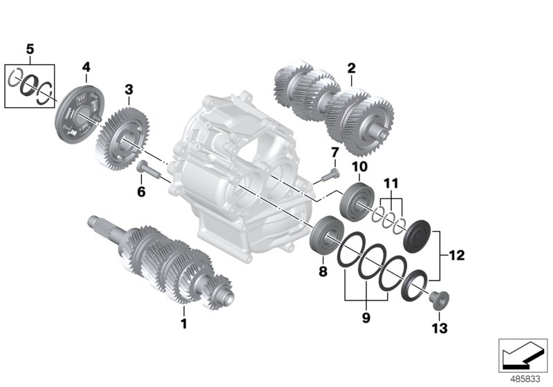 Individual transmission parts