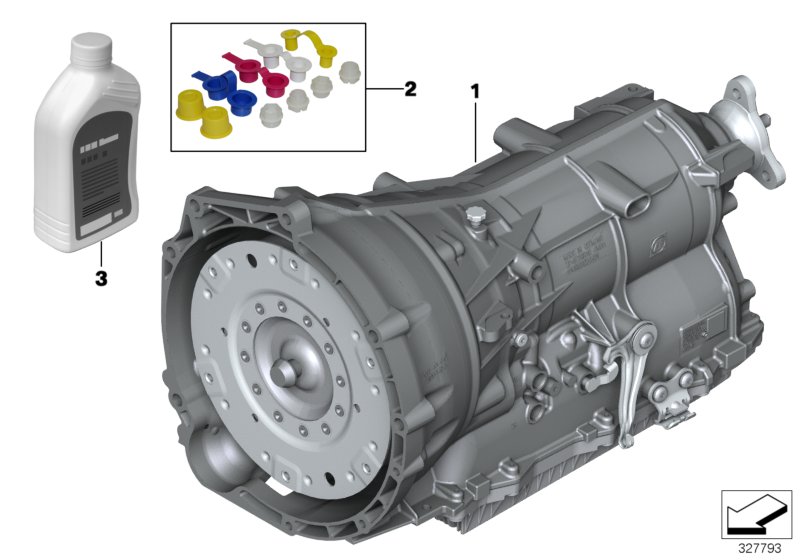 Automatic transmission GA8HP45Z