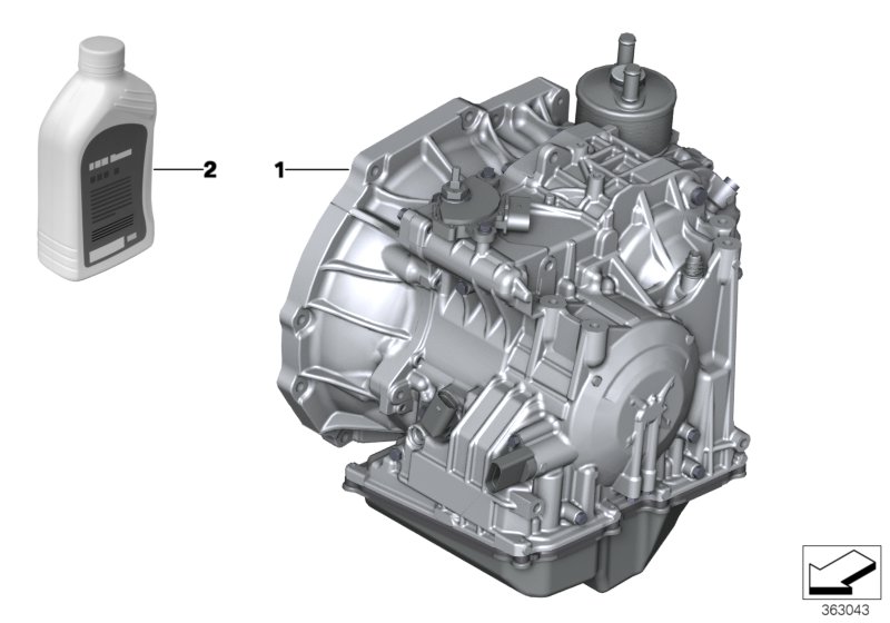 Automatic transmission GA6F21WA