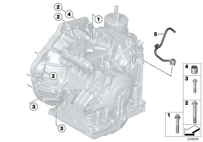 Gearbox mounting / ventilation