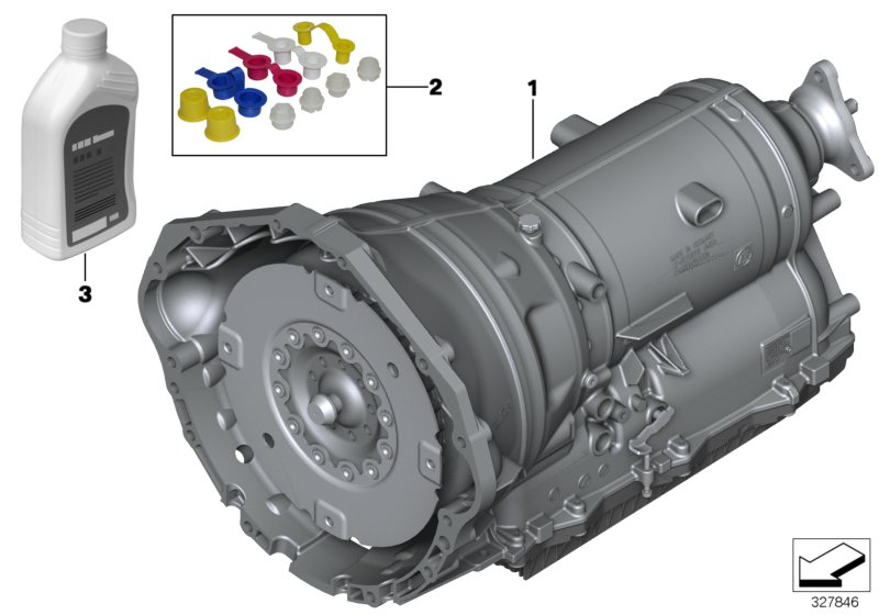 Automatic transmission GA8HP70Z