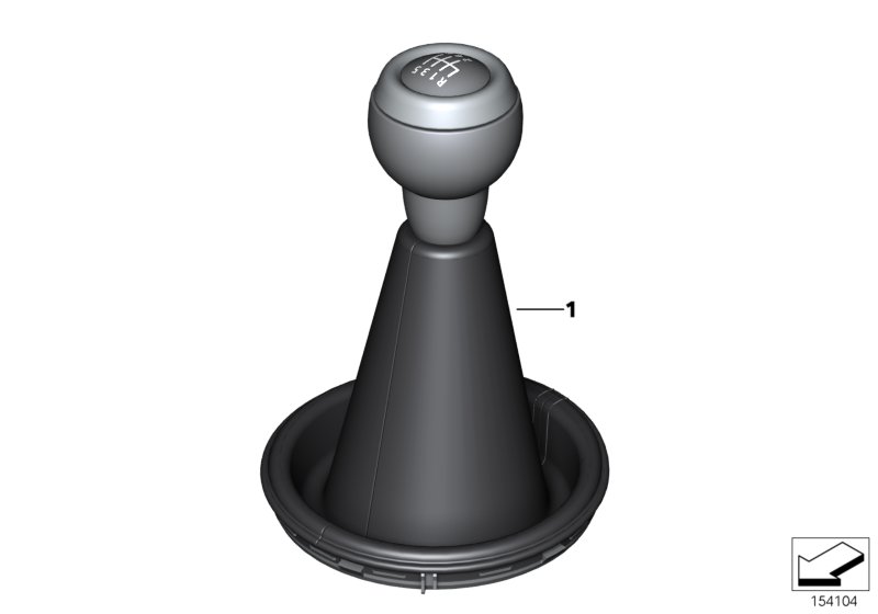 Gear shift knob/shift lever cover