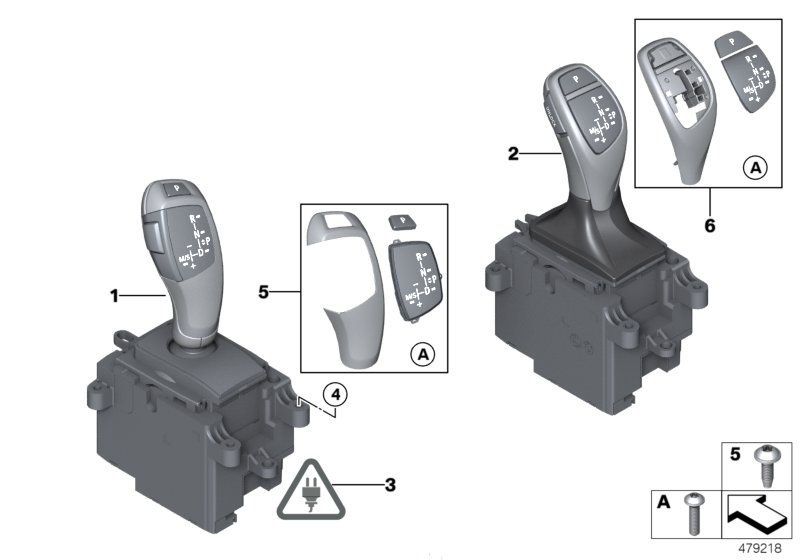 Gear selector switch
