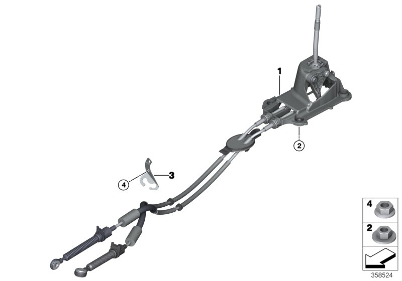 Gearshift, mechanical transmission