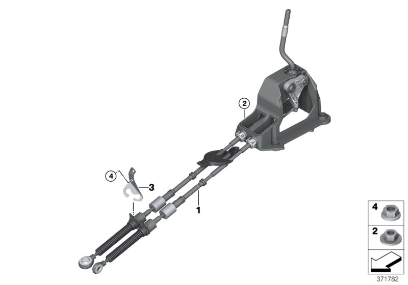Gearshift, mechanical transmission