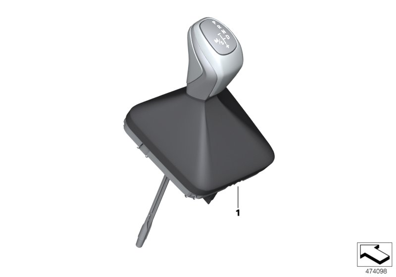 Gear selector switch