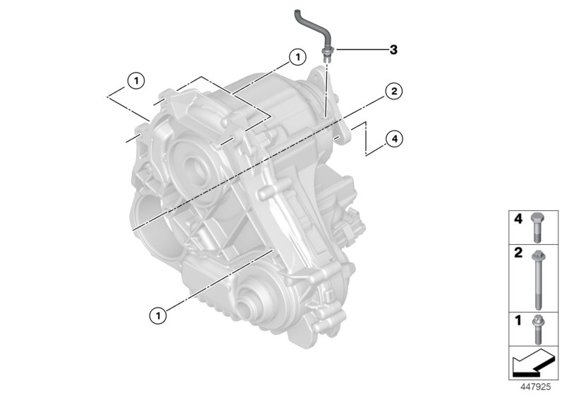 Gearbox mounting / ventilation
