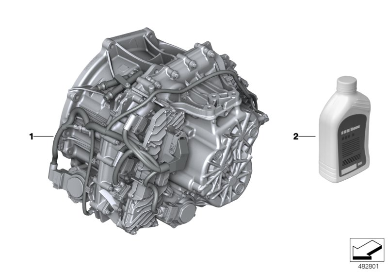 Twin-clutch gearbox 7DCT300