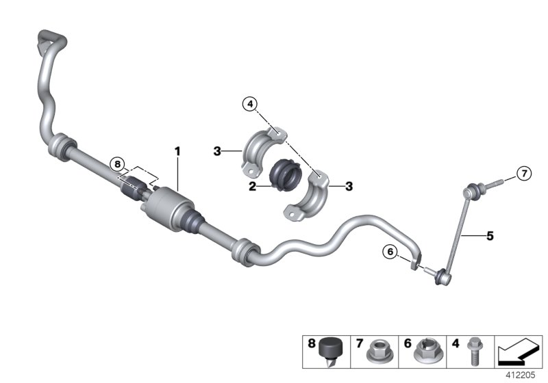 Front stabilizer bar/Dynamic Drive