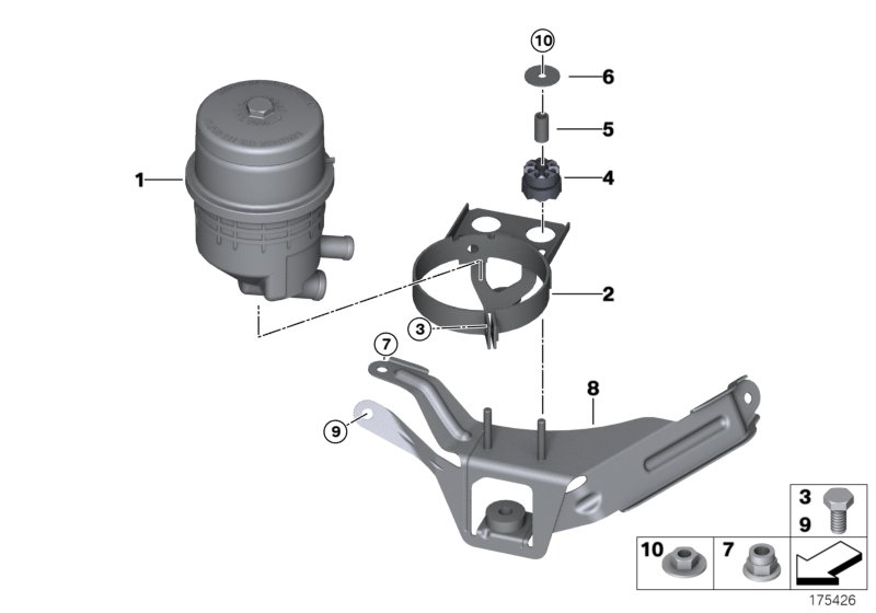 Oil reservoir/components/Active steering