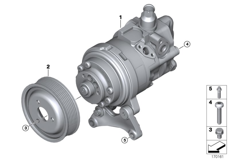 Power steering pump/Adaptive Drive
