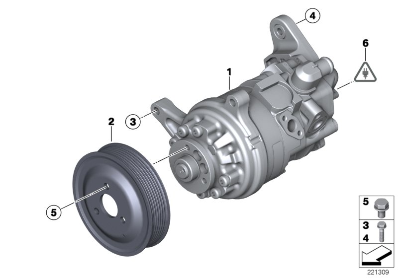 Power steering pump/Adaptive Drive
