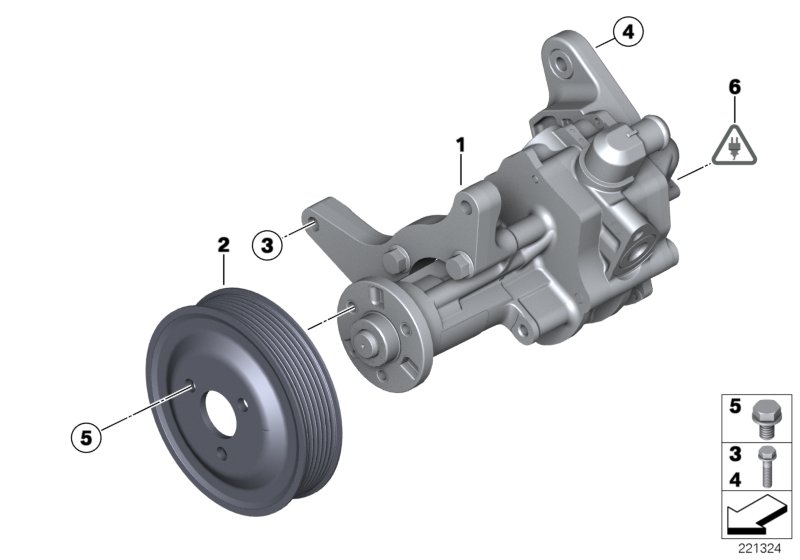 Power steering pump