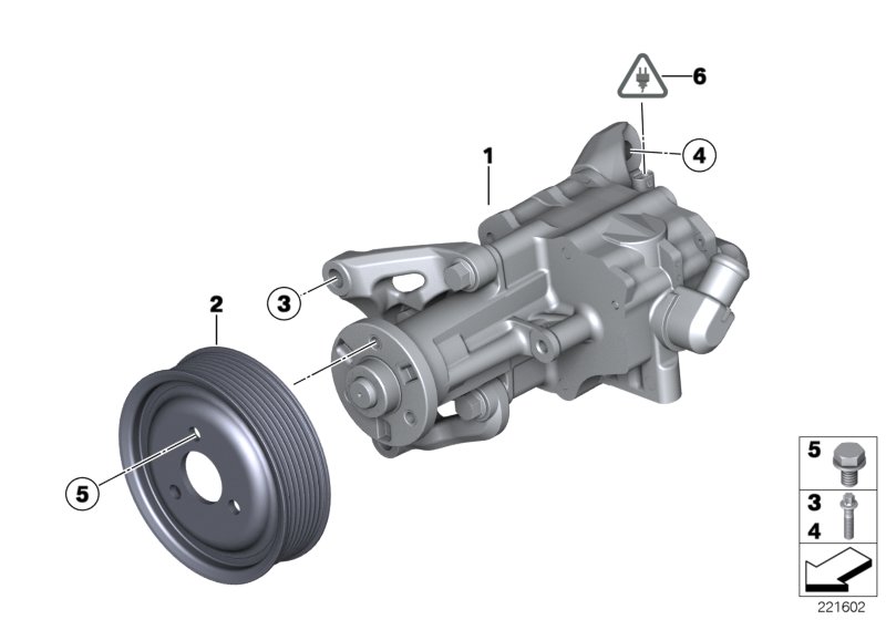 Power steering pump