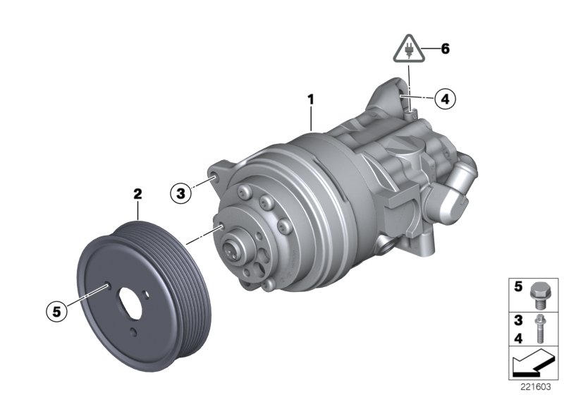 Power steering pump/Adaptive Drive