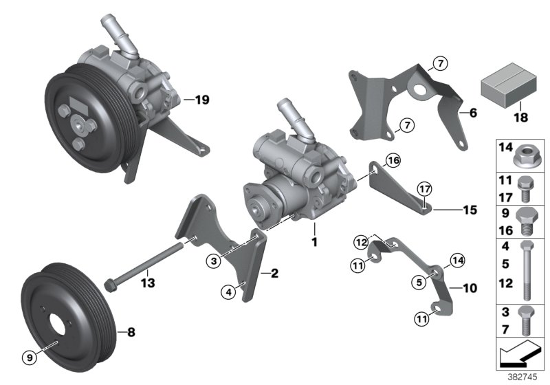 Power steering pump