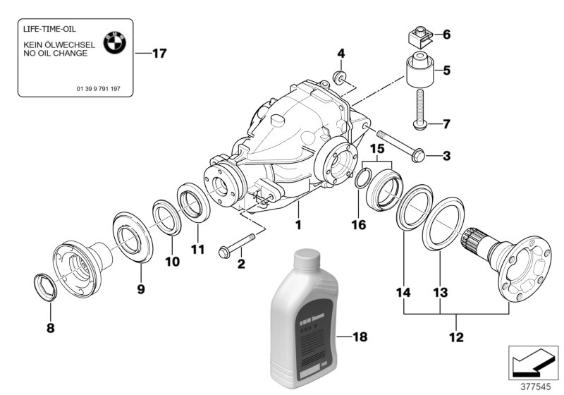 Differential-drive/output