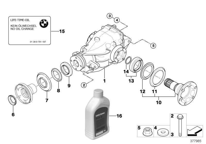 Differential-drive/output