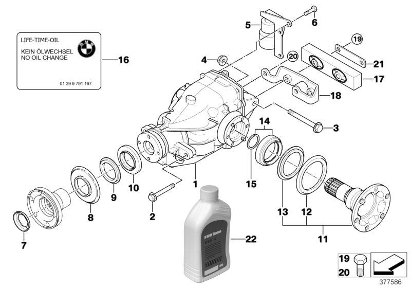 Differential-drive/output