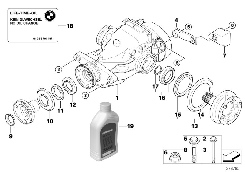 Differential-drive/output