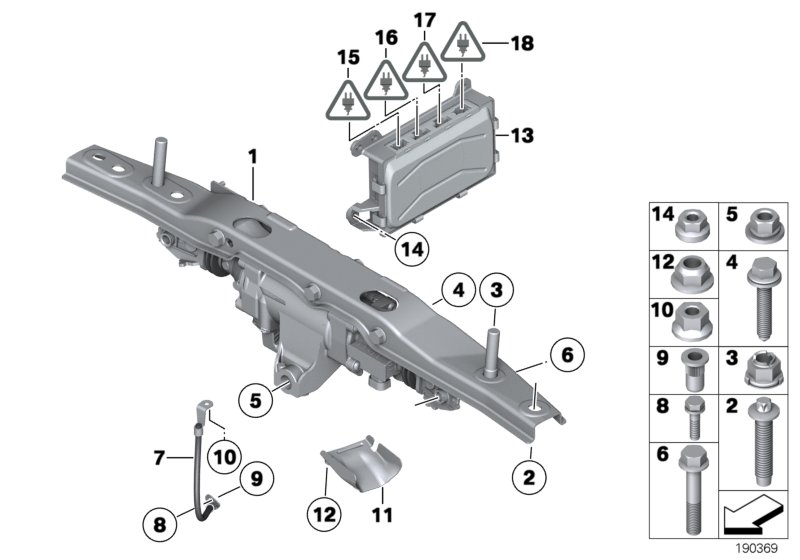 Actuator HSR/mounting parts/control unit