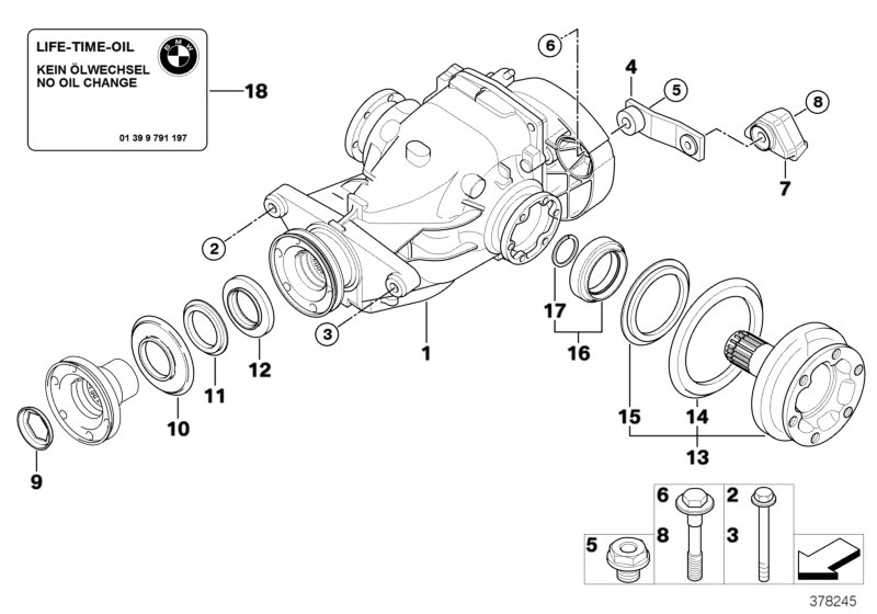 Differential-drive/output