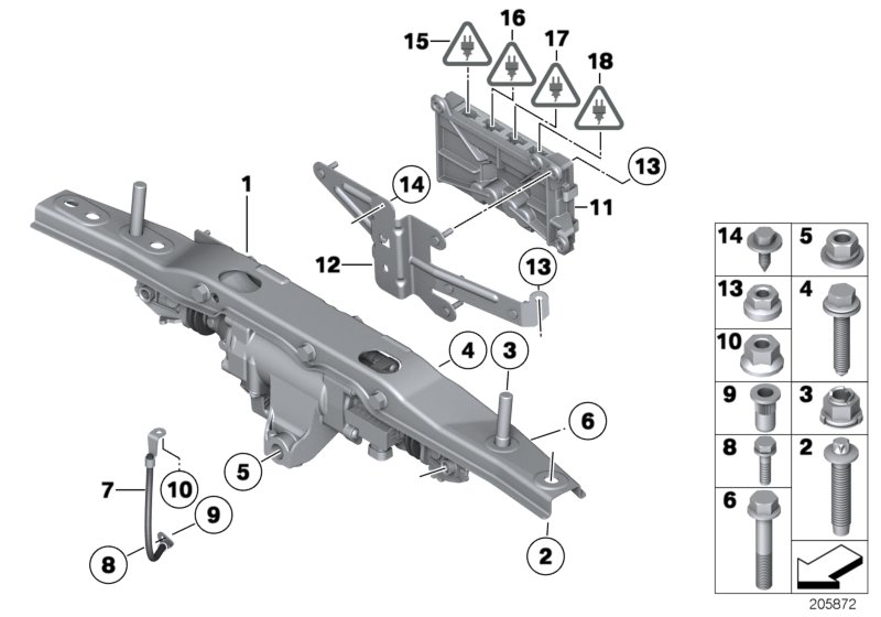 Actuator HSR/mounting parts/control unit