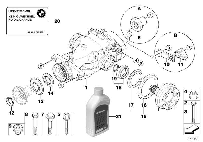 Differential-drive/output