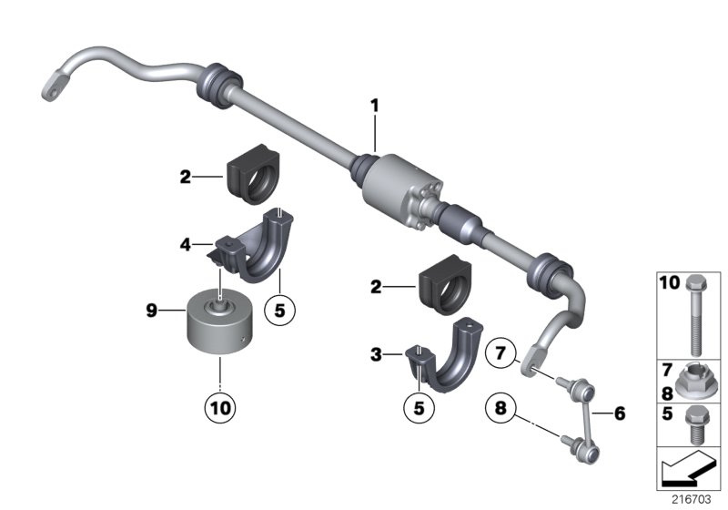 Rear stabilizer bar/Dynamic Drive