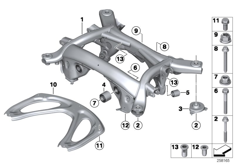 Rear axle carrier