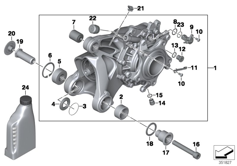 Bevel gear, Integral ABS Generation 2