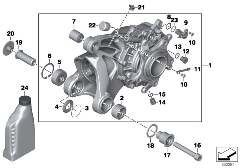 Bevel gear, Integral ABS Generation 2