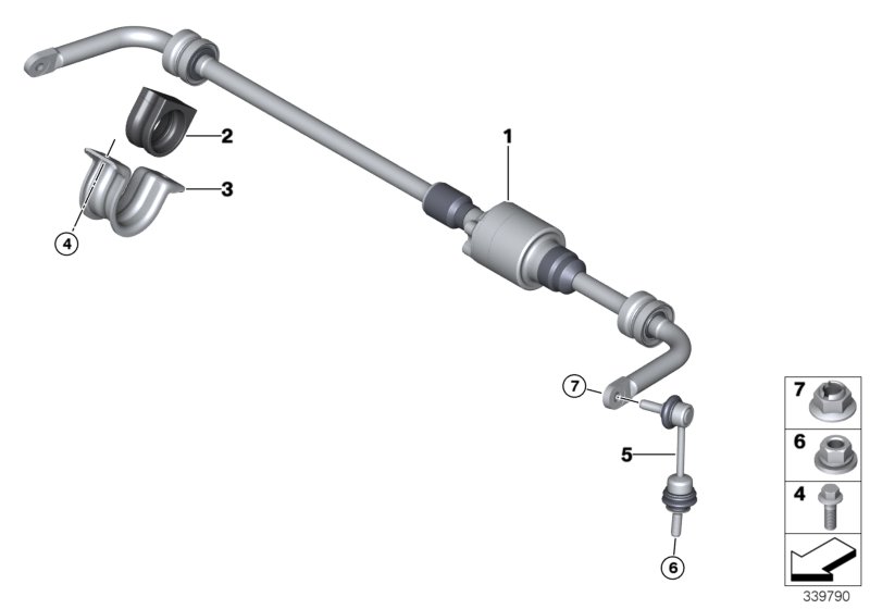Rear stabilizer bar/Dynamic Drive