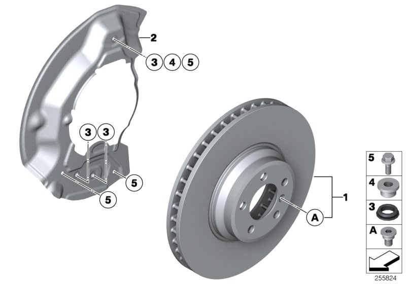 Front brake / brake disc