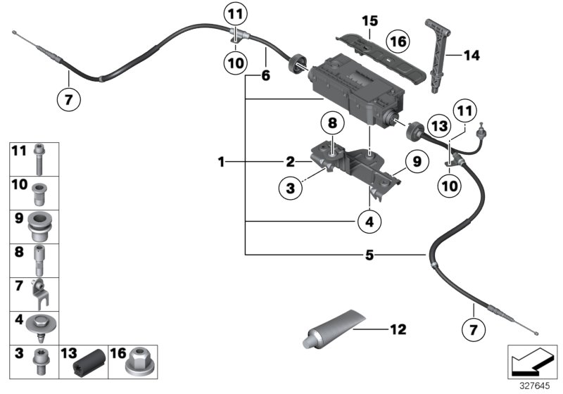 Parking brake/actuator