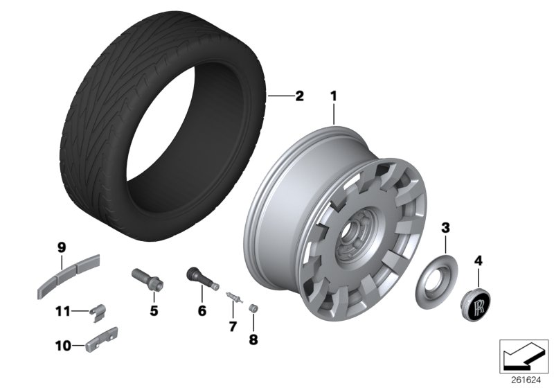 Light-alloy wheel, styling 420