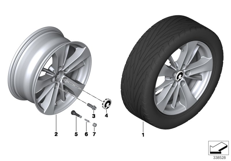 ZINORO LA wheel styling 600 - 17''