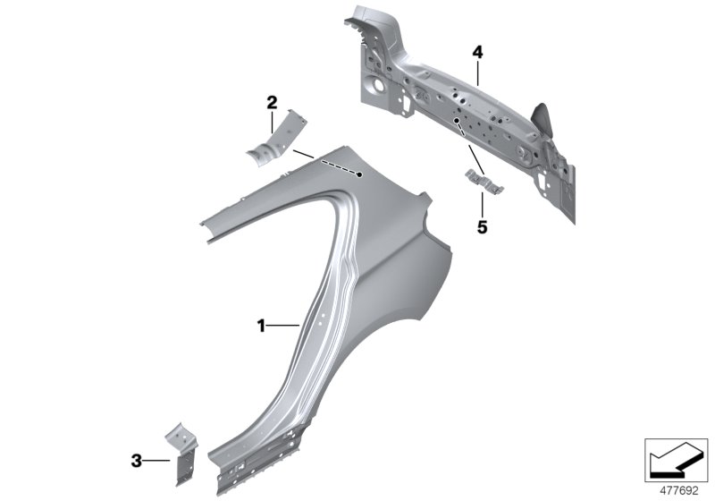Side panel/tail trim