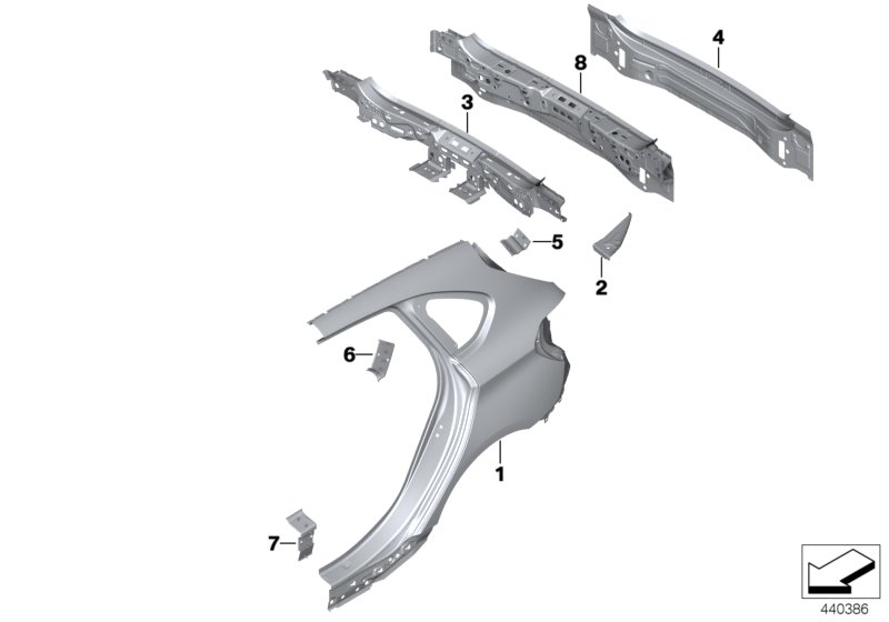 Side panel/tail trim