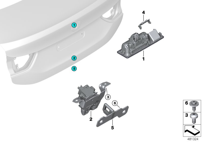 Trunk lid/closing system