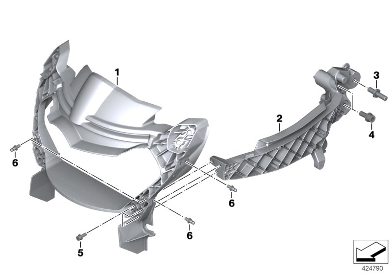 Fairing bracket