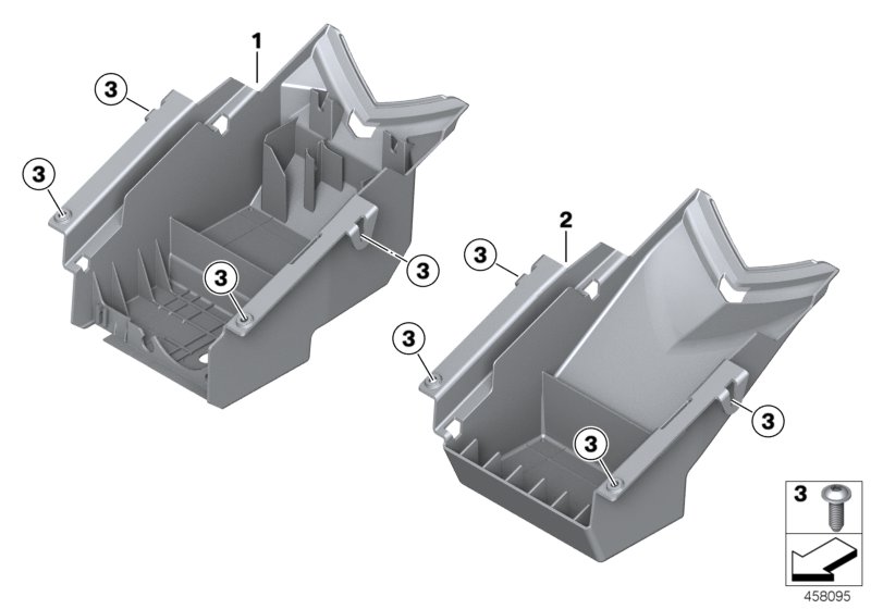 Rear carrier part