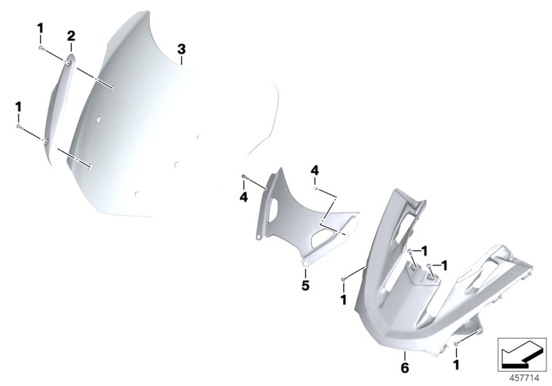 Windshield / mounting