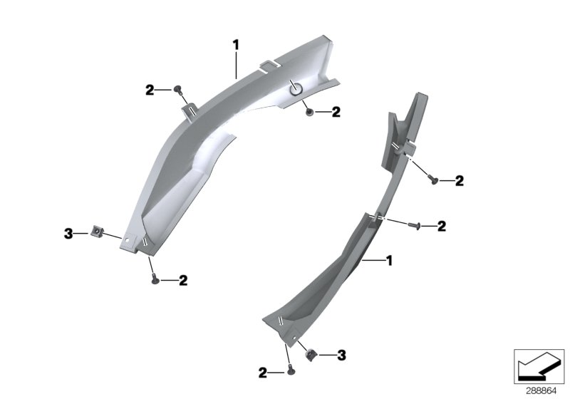 Luggage compartment trim