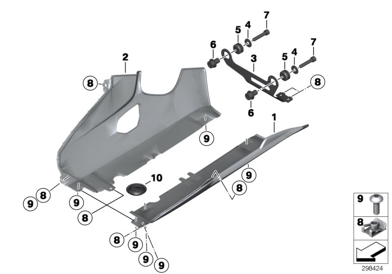 Engine cowling, extension