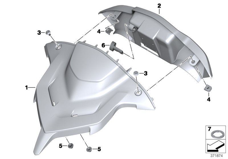 Instrument cover, navigation