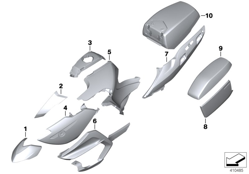 Primed parts, authority vehicle