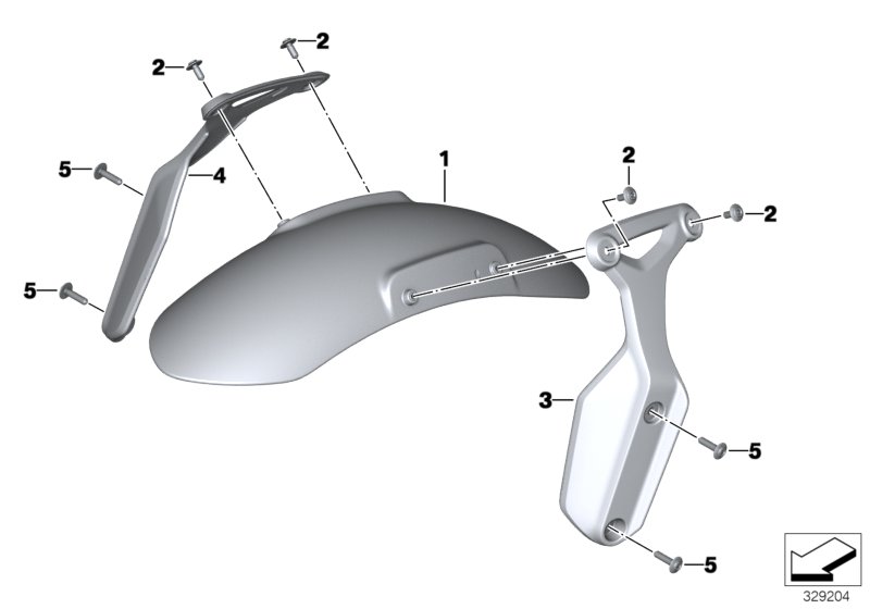 Front-wheel cover, primed