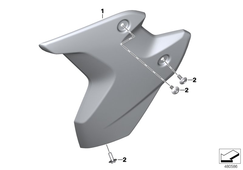 Radiator cowl "Style"
