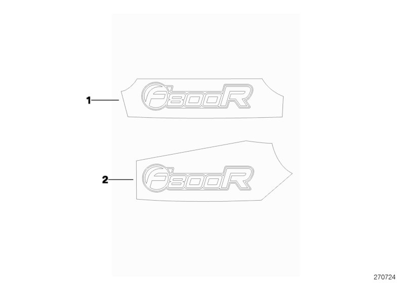 Lettering F800R